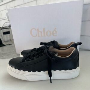 Chloe scalloped Lauren sneaker size 36 w/ box